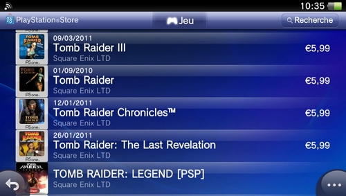 Installation de TR5 sur PS3 et PS Vita