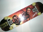 Un skateboard Tomb Raider
